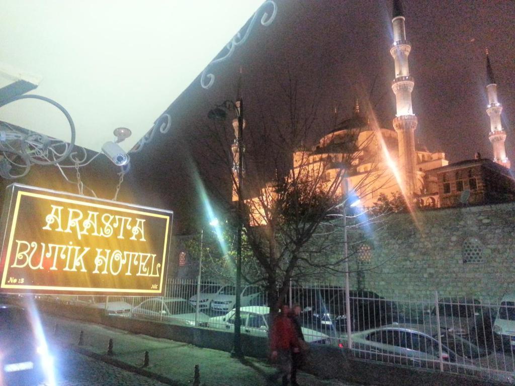 Arasta Hotel Isztambul Kültér fotó