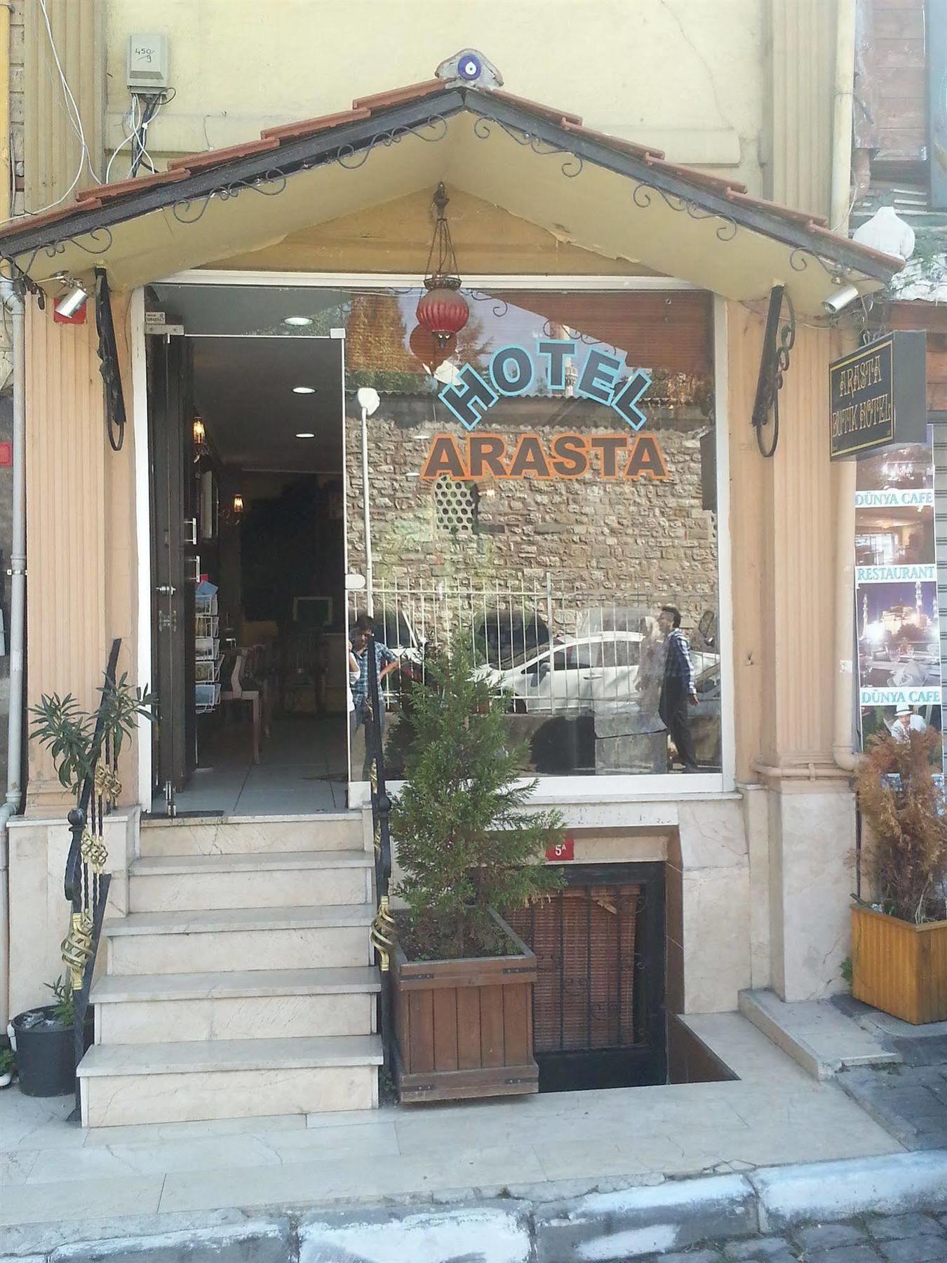 Arasta Hotel Isztambul Kültér fotó